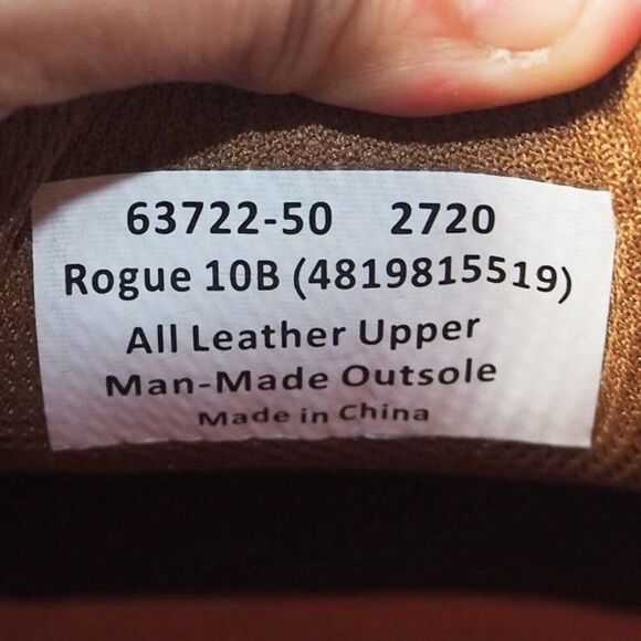 Ferrini Rouge Moc Toe Mid Leather Chukka Boots Women's 10B Turquoise 63722-50 - Picture 10 of 11